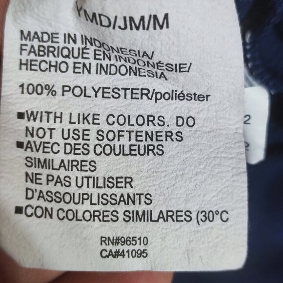 Under Armour zip neck pullover / sweatshirt youth boy size M purplish blue - Picture 6 of 10